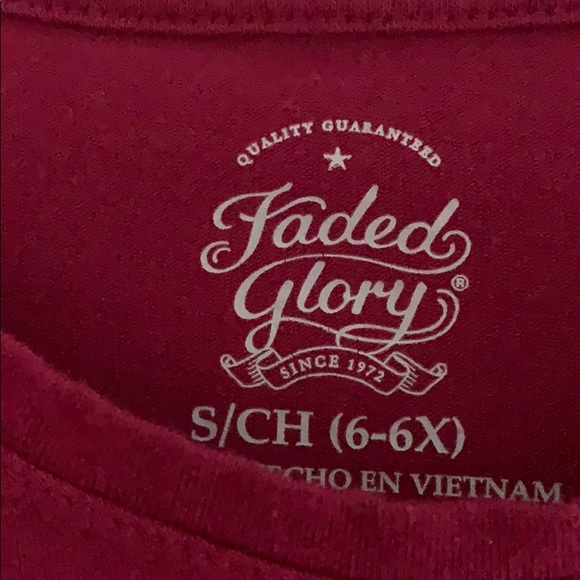 Faded Glory Girls Long Sleeve Shirt - Picture 2 of 3